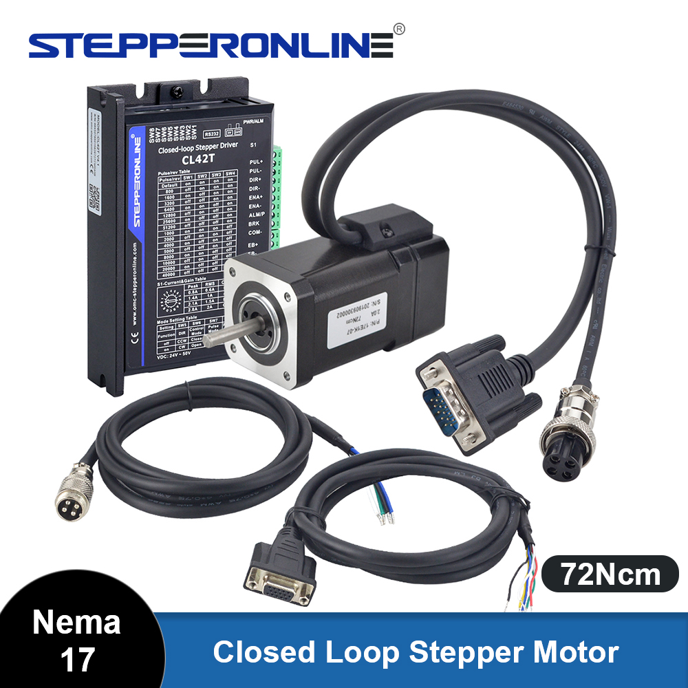 Closed Loop Stepper Motor Nema 17 - STEPPERONLINE TP Series Nema 17 مجموعة