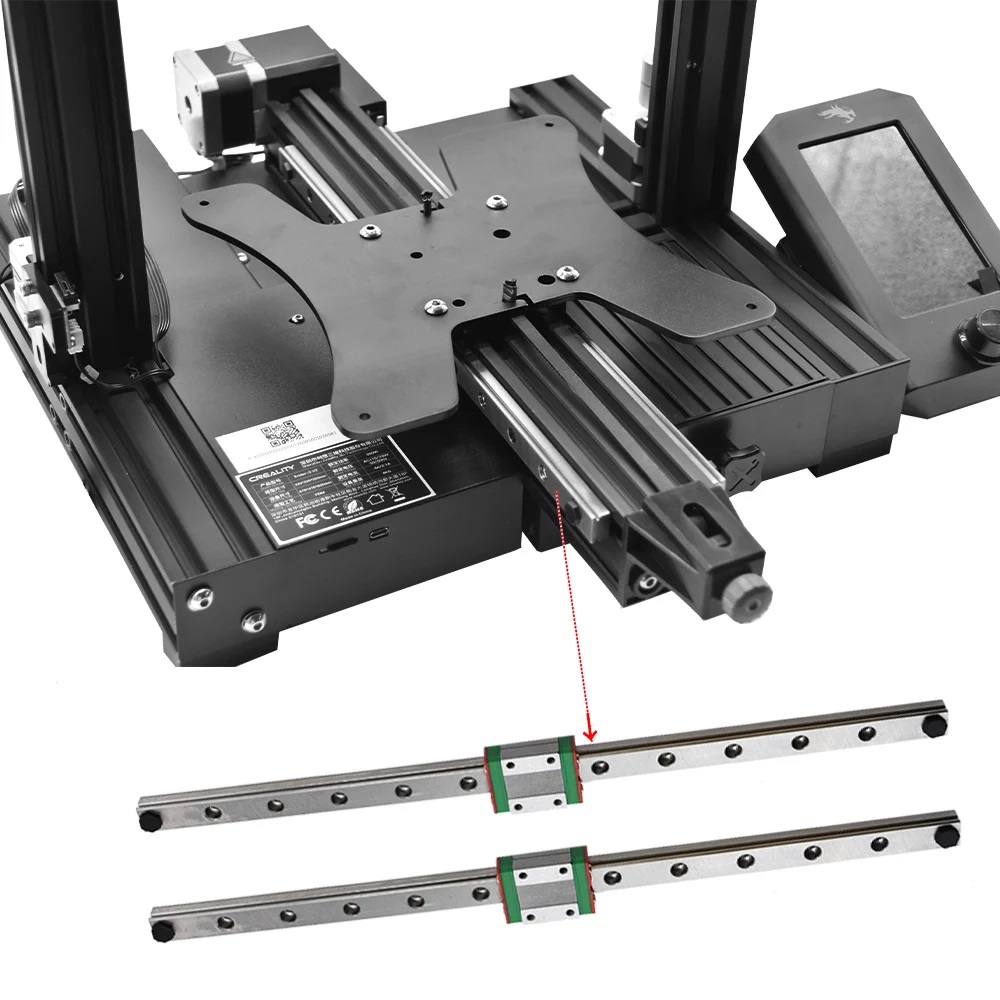 Linear Rail Mgn12H Set - طقم قضبان خطية مزدوجة Y-AXIS MGN12H