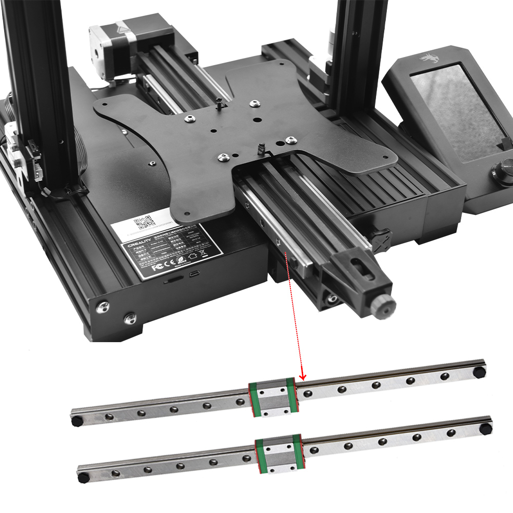 طقم ترقية محور Y مزدوج لطابعة  - مراجعة Linear Rail Mgn12H Set وسعره