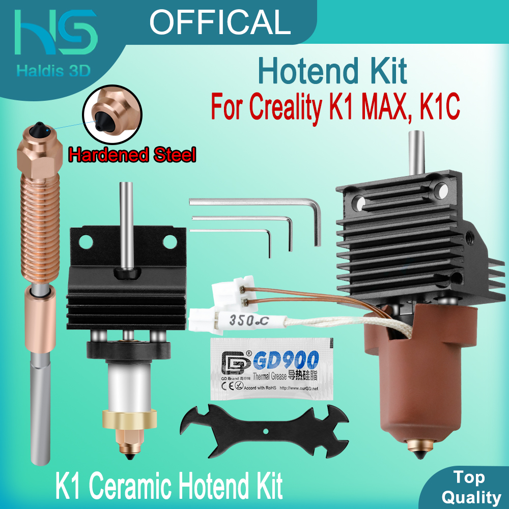 ترقية Hotend Kit ل Creality K1 - مراجعة High Flow Ceramic Hotend وسعره