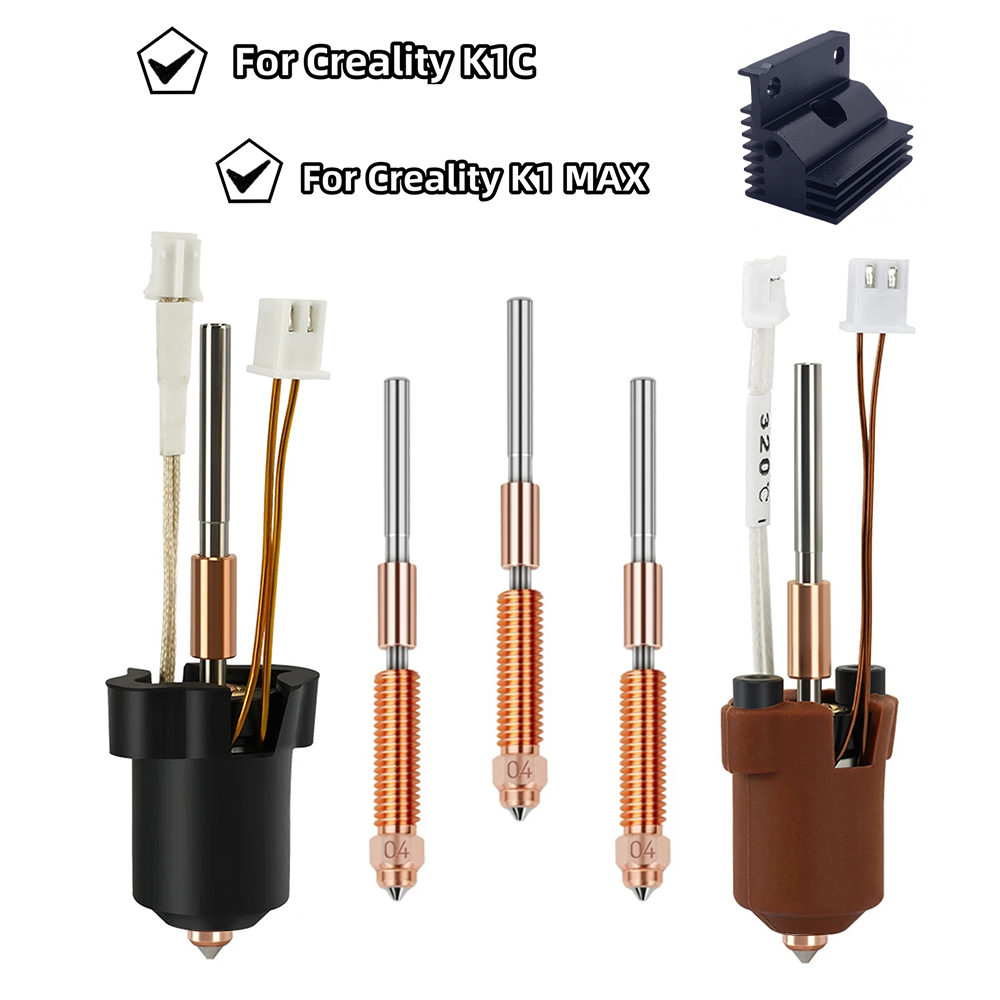 طقم هوت إند لطابعات كرياليتي K - مراجعة High Flow Ceramic Hotend وسعره