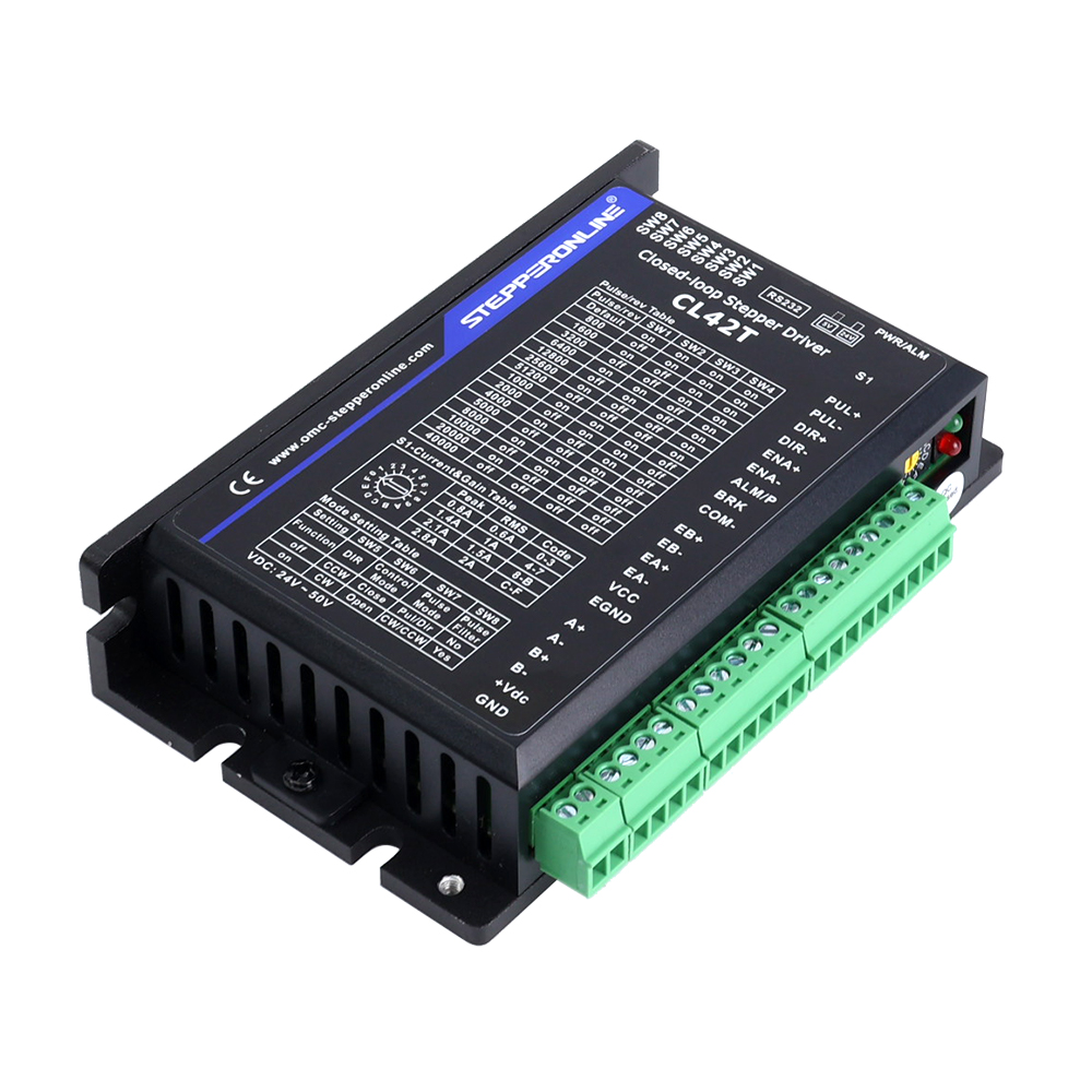 STEPPERONLINE TP Series Nema 1 - مراجعة Closed Loop Stepper Motor Nema 17 وسعره