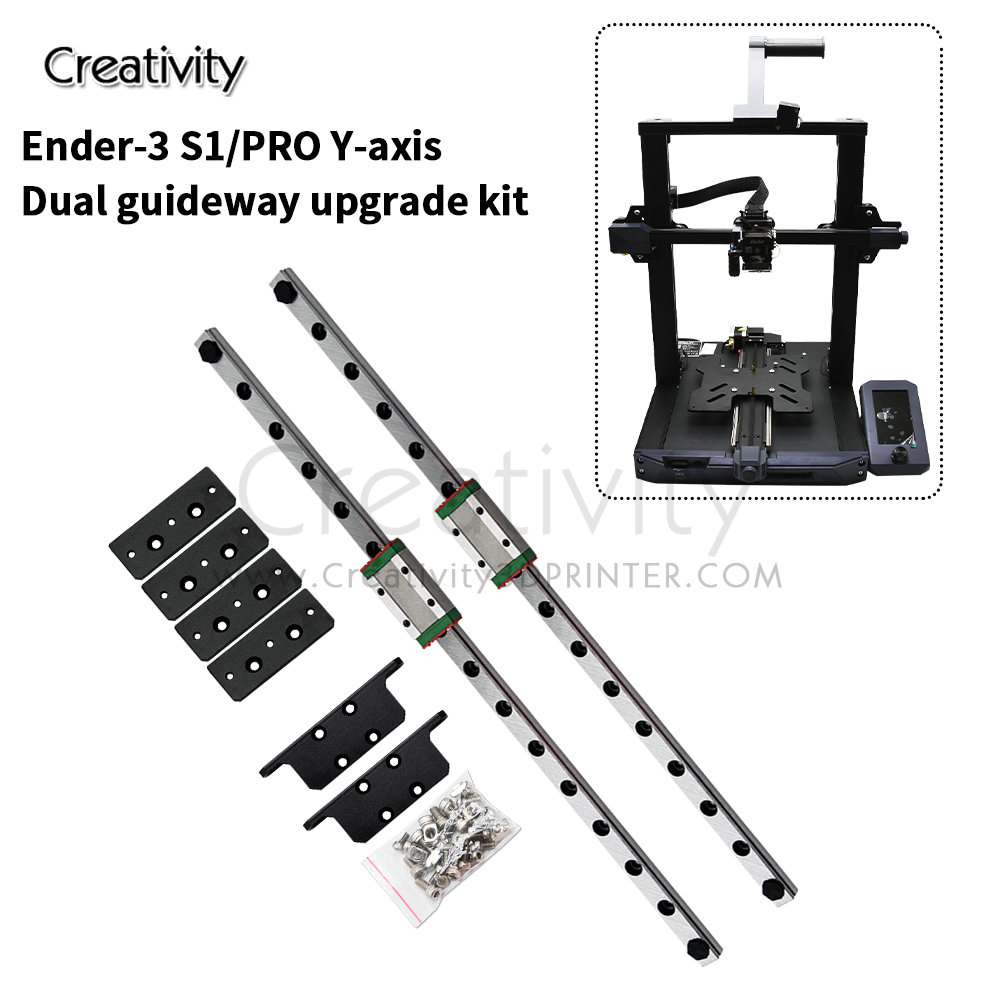 أندر 3 S1 المزدوج Y-محور ترقية - مراجعة Linear Rail Mgn12H Set وسعره