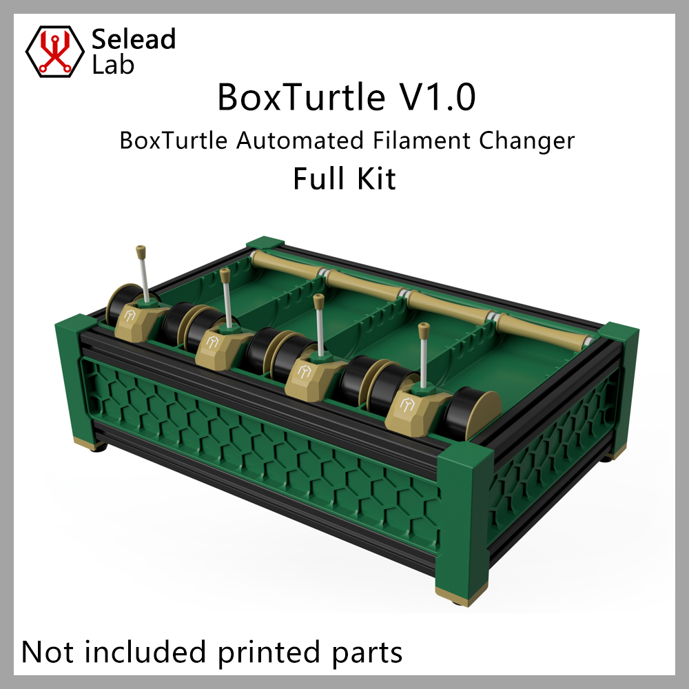 Seleadlab BoxTurtle Voron Fila - مراجعة Voron Trident Full Kit وسعره