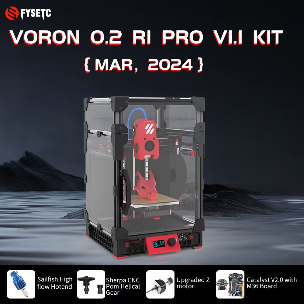 2025FYSETC عالية الدقة Voron V - مراجعة Corexy 3D Printer Kit وسعره