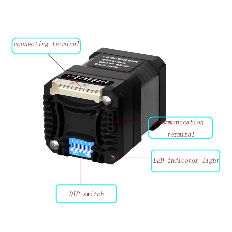 Nema17 محرك متدرج بحلقة مغلقة  - مراجعة Closed Loop Stepper Motor Nema 17 وسعره