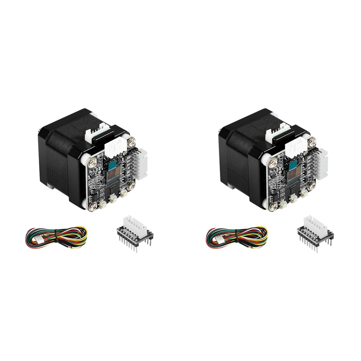 وحدة تحكم محرك سيرفو متدرج مغل - مراجعة Closed Loop Stepper Motor Nema 17 وسعره