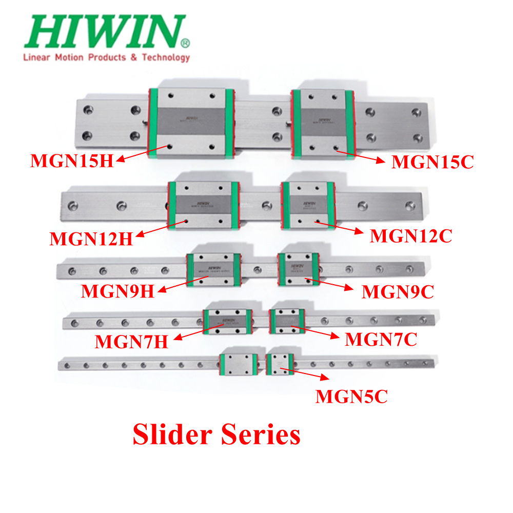 HIWIN أصلي: مكبس توجيه خطي مصغ - مراجعة Linear Rail Mgn12H Set وسعره