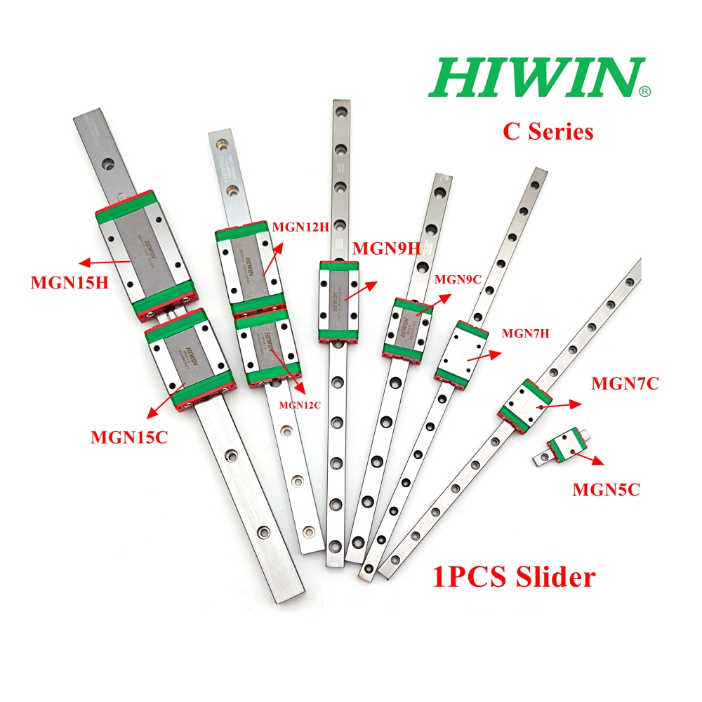 HIWIN أصلي: مكبس توجيه خطي مصغ - مراجعة Linear Rail Mgn12H Set وسعره