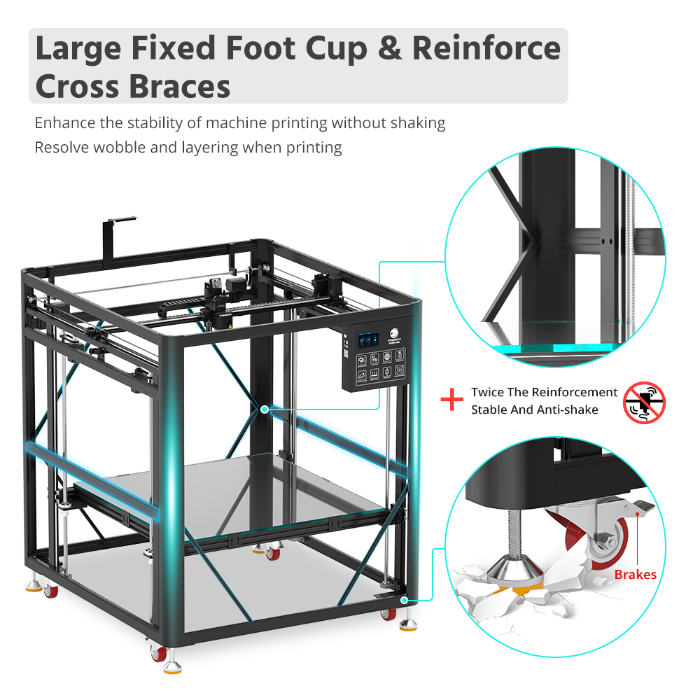 أحدث Tronxy VEHO Series 600 PR - مراجعة Corexy 3D Printer Kit وسعره