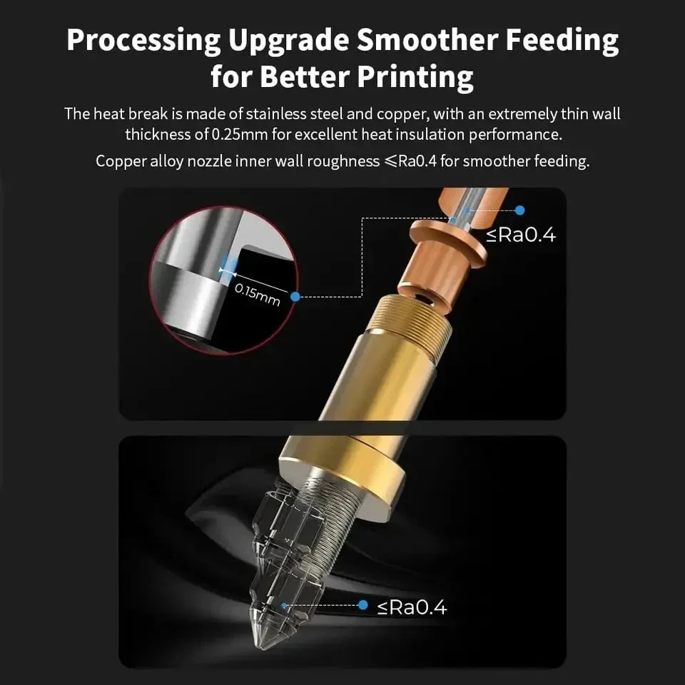ترقية مجموعة أدوات تسخين السير - مراجعة High Flow Ceramic Hotend وسعره