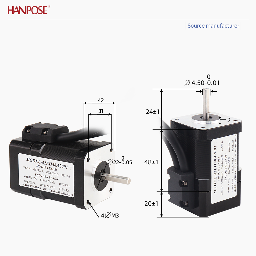 محرك متدرج ذو حلقة مغلقة NEMA1 - مراجعة Closed Loop Stepper Motor Nema 17 وسعره