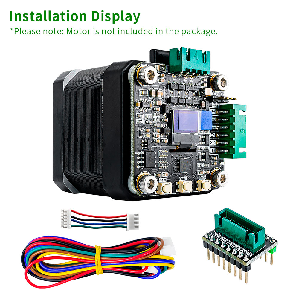 Makerbase MKS SERVO42C PCBA NE - مراجعة Closed Loop Stepper Motor Nema 17 وسعره