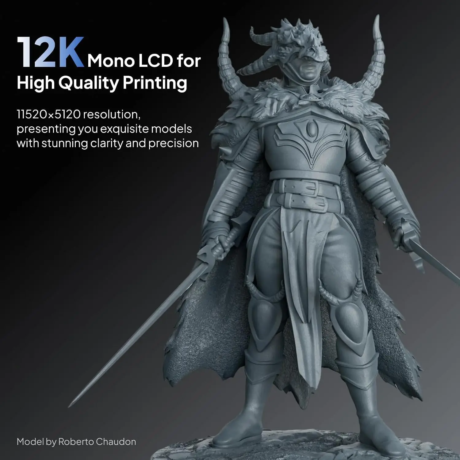 طابعة ثلاثية الأبعاد ساتورن 4  - مراجعة 12K Monochrome Lcd Resin 3D Printer وسعره