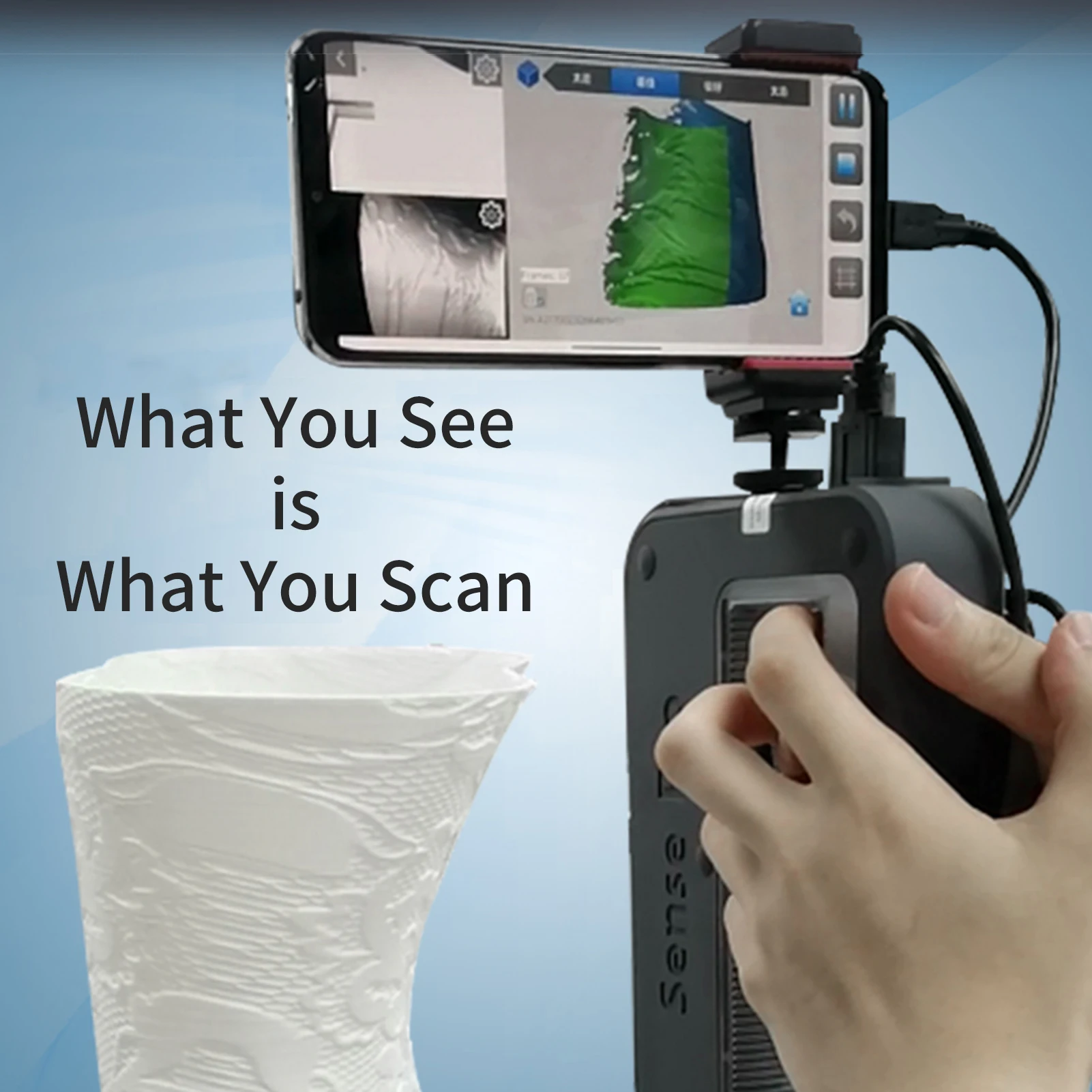 ماسح ضوئي ثلاثي الأبعاد محمول  - مراجعة Handheld 3D Scanner High Precision وسعره