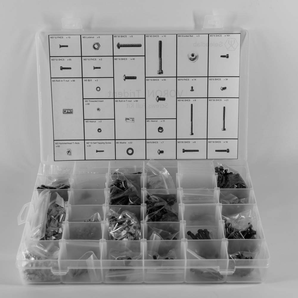 مجموعة براغي Seleadlab Voron T - مراجعة Voron Trident Full Kit وسعره