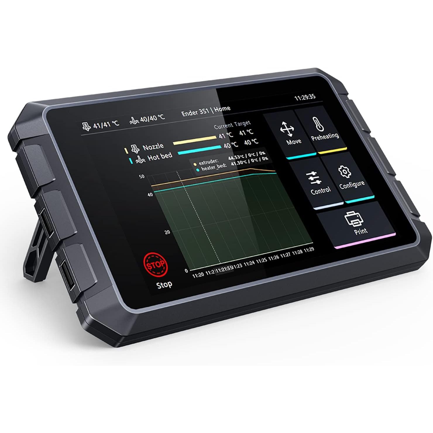 لوحة كرياليتي سونيك تي 800 بشا - مراجعة Klipper Pad 7 Inch وسعره