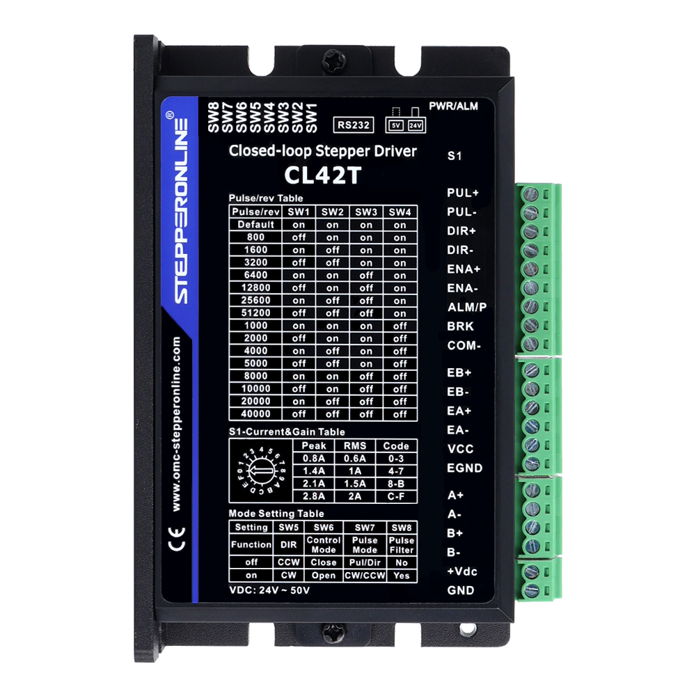 STEPPERONLINE Nema 17 محرك متد - مراجعة Closed Loop Stepper Motor Nema 17 وسعره