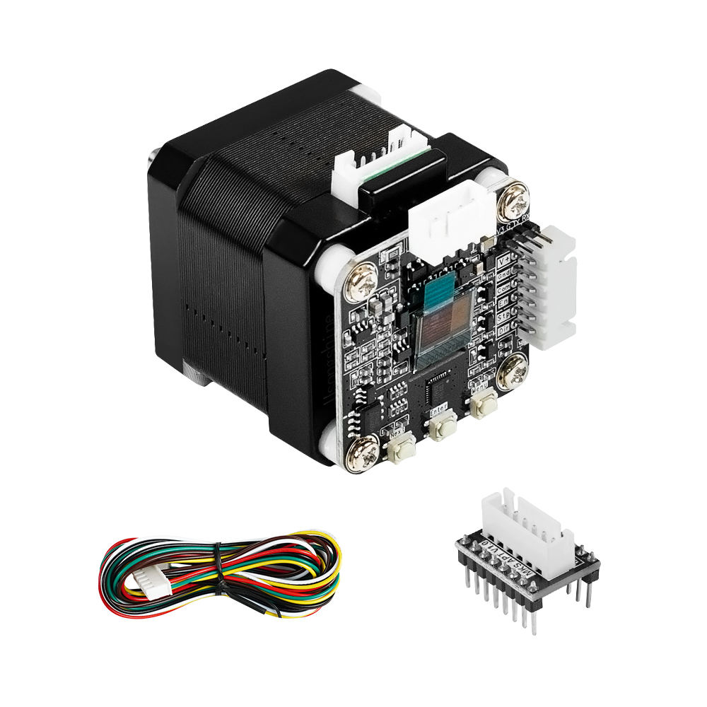 أجزاء طابعة ثلاثية الأبعاد باس - مراجعة Closed Loop Stepper Motor Nema 17 وسعره