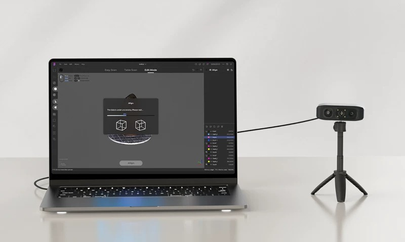 ماسح ضوئي ثلاثي الأبعاد عالي ا - مراجعة Handheld 3D Scanner High Precision وسعره